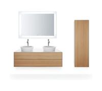 Duravit Duravit Armoire mi-haute White Tulip 40x36x132 cm, 1 porte, à gauche, blanc brillant Quantité:1