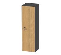Duravit Duravit Armoire mi-haute White Tulip 40x36x132 cm, 1 porte, à gauche, gris naturel Quantité:1