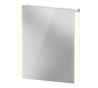 Duravit Ketho.2 armoire de toilette, version Better, éclairage LED, 1 porte, charnières à droite, 600x700x157mm, prise E, K27135R00001010, Exécution: avec éclairage du lavabo