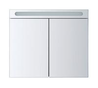 Duravit Duravit Armoire miroir No. 1 80x70x14,8 cm, 9 W, LED, blanc Quantité:1