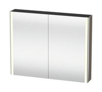 Duravit Duravit Armoire miroir Universal XSquare 100x80x15,5 cm, blanc brillant, 2 portes, LED Quantité:1