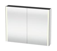 Duravit Duravit Armoire miroir Universal XSquare 100x80x15,5 cm, blanc mat, 2 portes, LED Quantité:1