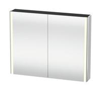 Duravit Duravit Armoire miroir Universal XSquare 100x80x15,5 cm, nordique mat, 2 portes, LED Quantité:1