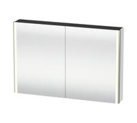 Duravit Duravit Armoire miroir Universal XSquare 120x80x15,5 cm, blanc brillant, 2 portes, LED Quantité:1