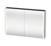Duravit Duravit Armoire miroir Universal XSquare 120x80x15,5 cm, blanc mat, 2 portes, LED Quantité:1