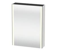 Duravit Duravit Armoire miroir Universal XSquare 60x15,5x80 cm, 1 porte, LED, à droite, blanc brillant Quantité:1