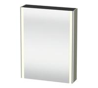 Duravit Duravit Armoire miroir Universal XSquare 60x15,5x80 cm, 1 porte, LED, à gauche, verre mat Quantité:1