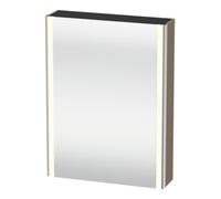 Duravit Duravit Armoire miroir Universal XSquare 60x15,5x80 cm, 1 porte, LED, connexion à droite, sans éclairage Quantité:1