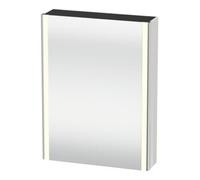 Duravit Duravit Armoire miroir Universal XSquare 60x15,5x80cm, 1 porte, LED, à droite, mat taupe Quantité:1