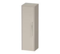 Duravit Duravit Armoire semi-haute D-Code 40x132x36 cm, 2 étag., gris chromé, gauche, Tau ma Quantité:1