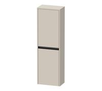 Duravit Duravit Armoire semi-haute Ketho.2 40x24x132 cm, 2 portes, raccord droite, taupe mat Quantité:1