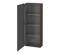Duravit Duravit Armoire semi-haute L-Cube 50x24,3x132 cm, porte gauche, chêne foncé brossé Quantité:1
