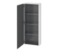 Duravit Duravit Armoire semi-haute L-Cube 50x24,3x132cm, porte gauche, blanc super mat Quantité:1