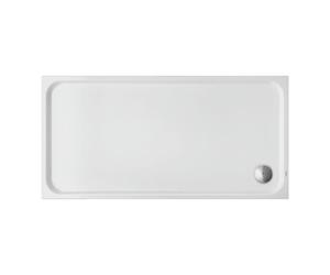 Duravit Duravit Bac à douche rectangulaire D-Code 180x90x8,5 cm, antidérapant, blanc Quantité:1