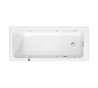 Duravit Duravit Baignoire balnéo 2.0 D-Code 160x70 cm, version EB, 1 RS, blanche, J Proj. Quantité:1