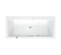 Duravit Duravit Baignoire balnéo 2.0 D-Code 180x80 cm, version EB, 2 RS, blanche, J Proj. Quantité:1
