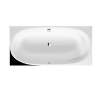 Duravit Duravit Baignoire balnéo Cape Cod 190x90 cm, angle droit, 1 RS, blanc, système Air Quantité:1