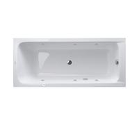 Duravit Duravit Baignoire balnéo D-Code 180x80 cm, version EB, 2 jets, blanc, J Proj. Quantité:1