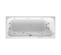 Duravit Duravit Baignoire balnéo Happy D.2 160x70 cm, Combi E, EB-Vers, 1 RS droite, blanche Quantité:1