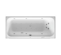 Duravit Duravit Baignoire balnéo Happy D.2 160x70 cm, Combi P, EB-Vers, 1 RS droite, blanche Quantité:1