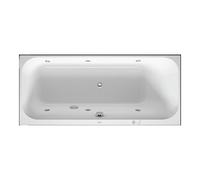 Duravit Duravit Baignoire balnéo Happy D.2 170x70 cm, Jet, version EB, 1 RS droite, blanc Quantité:1