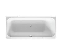 Duravit Duravit Baignoire balnéo Happy D.2 170x75 cm, Air-Sys, version EB, 1 RS droite, blanche Quantité:1