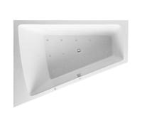 Duravit Duravit Baignoire balnéo Paiova 170x130 cm, Jet, version EB, 1 RS gauche, blanc Quantité:1