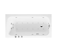 Duravit Duravit Baignoire balnéo Qatego 150x75 cm, Combi P, version EB, 1 RS, blanc Quantité:1