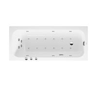 Duravit Duravit Baignoire balnéo Qatego 160x70 cm, Combi P, version EB, 1 RS, blanche Quantité:1