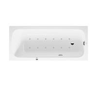 Duravit Duravit Baignoire balnéo Qatego 170x75 cm, Air-Sys, version EB, 1 RS, blanc Quantité:1