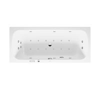 Duravit Duravit Baignoire balnéo Qatego 180x80 cm, EB-Vers, 2 RS, blanche, Combi-Sys E Quantité:1