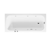 Duravit Duravit Baignoire balnéo Qatego 180x80 cm, Jet-Sys, version EB, 1 RS, blanc Quantité:1