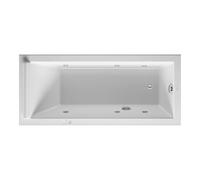 Duravit Duravit Baignoire balnéo Starck 170x75 cm, Jet-Sys, version EB, 1 RS, blanche Quantité:1