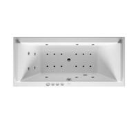 Duravit Duravit Baignoire balnéo Starck 180x80 cm, Combi P, version EB, 2 RS, blanche Quantité:1