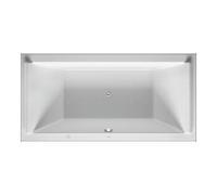 Duravit Duravit Baignoire balnéo Starck 180x90 cm, Air-Sys, version EB, 2 RS, blanche Quantité:1