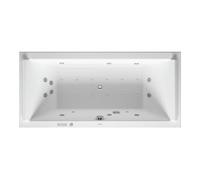 Duravit Duravit Baignoire balnéo Starck 190x90 cm, Combi E, version EB, 2 RS, blanc Quantité:1