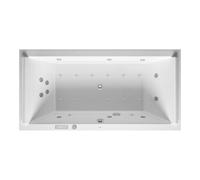Duravit Duravit Baignoire balnéo Starck 200x100 cm, Combi E, EB-Vers, 2 RS, blanc Quantité:1