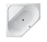 Duravit Duravit Baignoire d’angle D-Code 140x140x42 cm, vidage central, 2 accoudoirs, blanc Quantité:1