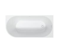 Baignoire Duravit DuraSenja, blanc, coin Ã droite, 7005, ExÃ©cution: 1500x750mm - 700577000000000