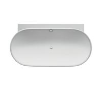 Duravit Duravit Baignoire ovale Luv 180x95x46 cm, pré-équipée, 2 jets, blanc mat Quantité:1