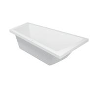 Duravit Duravit Baignoire Paiova 170x100x46 cm, encastrée, 1 côté droit, blanc Quantité:1