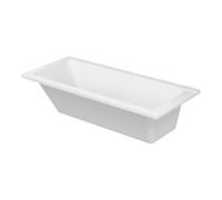 Duravit Duravit Baignoire rectangulaire D-Code 170x75x42 cm, vidage pied, 1 trop-plein, blanc Quantité:1