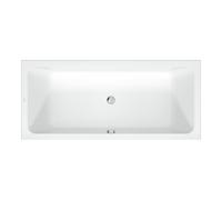 Duravit Duravit Baignoire rectangulaire D-Code 180x80x45 cm, vidage au pied, 1 trop-plein, blanc Quantité:1