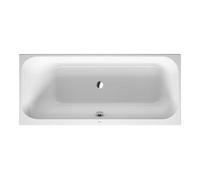 Duravit Duravit Baignoire rectangulaire Happy D.2 170x70x46 cm, encastrable, 1 robinet gauche, blanc Quantité:1