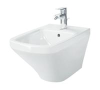 Duravit Duravit Bidet mural DuraStyle 37x54cm, avec trop-plein, trou robinet, blanc Quantité:1