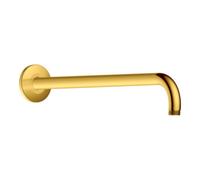 Duravit Duravit Bras de douche 410 mm, chromé poli, coudé, fixation murale, rosace ronde Quantité:1