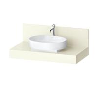 Duravit Duravit Console Balcoon 100x55x37 cm, 1 AS, avec trou, ivoire mat Quantité:1