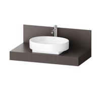 Duravit Duravit Console Balcoon 100x55x37 cm, 1 AS, robinet milieu, brun ma Quantité:1