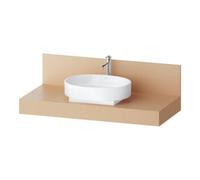 Duravit Duravit Console Balcoon 120x55x37 cm, 1 AS, Bec milieu, Terra ma Quantité:1