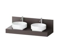 Duravit Duravit Console Balcoon 130x55x37 cm, 2 A., double face, marron ma Quantité:1